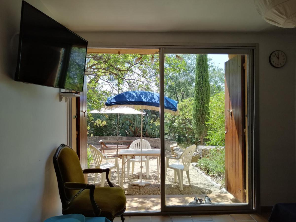 T2 36 M2, Rdc De Villa, Clim, Gd Jardin Clos, Animx Ok, Quartier Mt Faron Tres Calme, Wifi, Parking Toulon Bagian luar foto