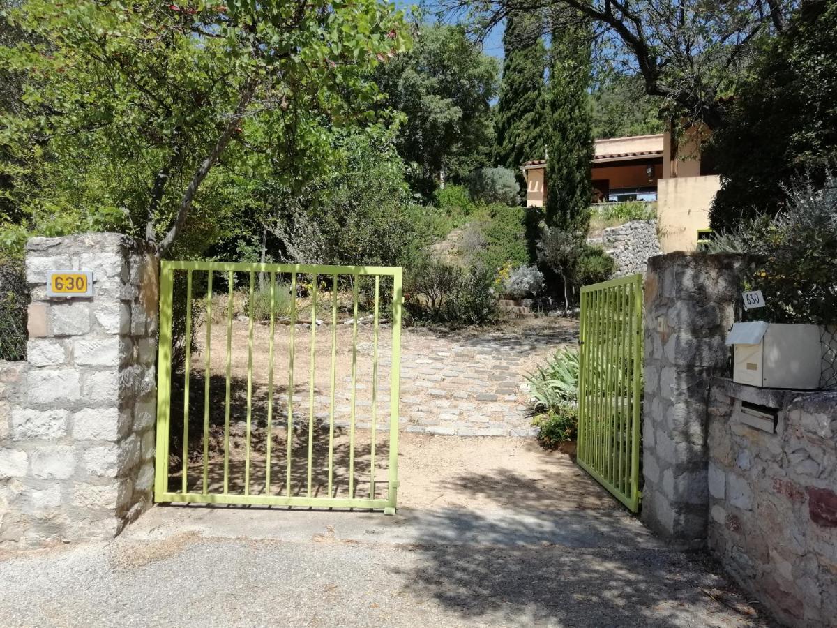 T2 36 M2, Rdc De Villa, Clim, Gd Jardin Clos, Animx Ok, Quartier Mt Faron Tres Calme, Wifi, Parking Toulon Bagian luar foto